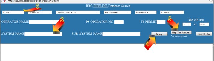 Pipeline Search/Filter